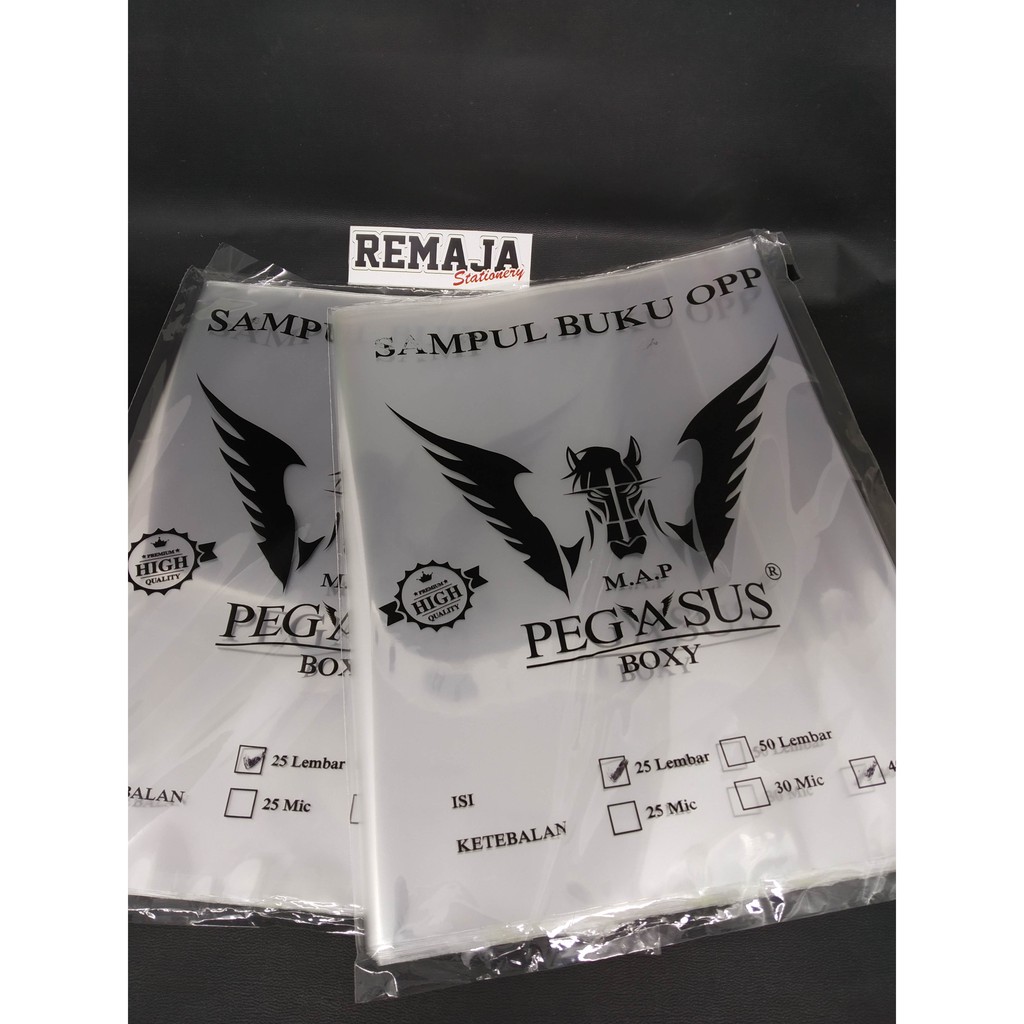 Jual Sampul Plastik Opp Tebal Ukuran Boxy Isi 10 Lembar And 25lembar