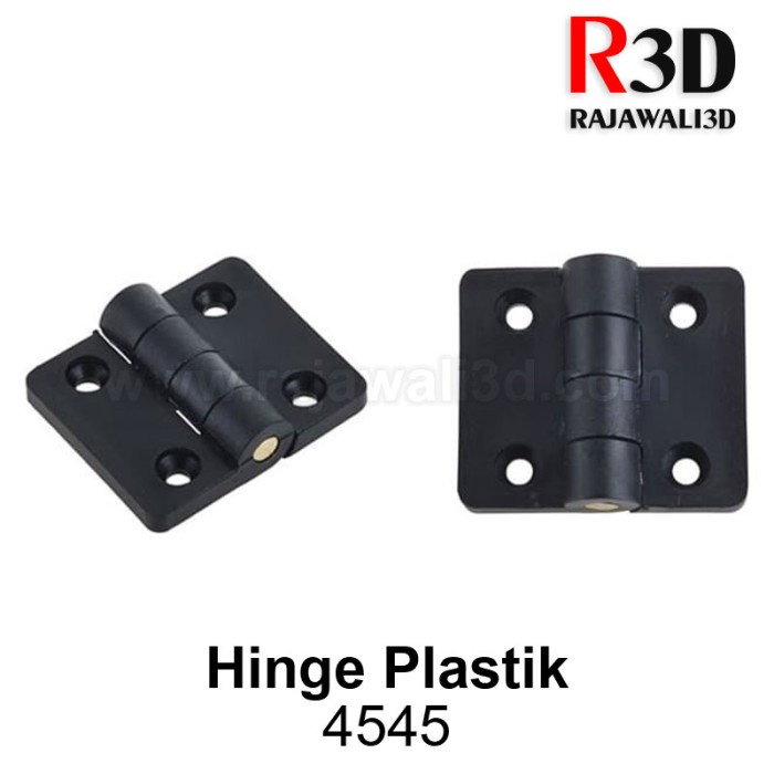 Jual Hinge Plastik Engsel Mini 4545 30mm 50 x 70mm M6 Black | Shopee ...