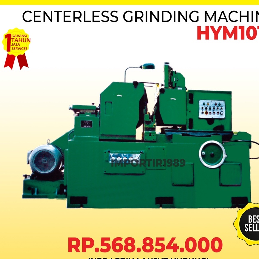 Jual Mesin Gerinda Logam 1250 Rpm Centerless Grinding Machine Importir HYM1016 Shopee Indonesia