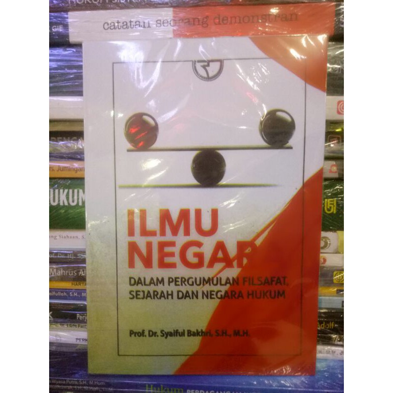 Jual Ilmu Negara Dalam Pergumulan Filsafat Sejarah Dan Negara Hukum ...