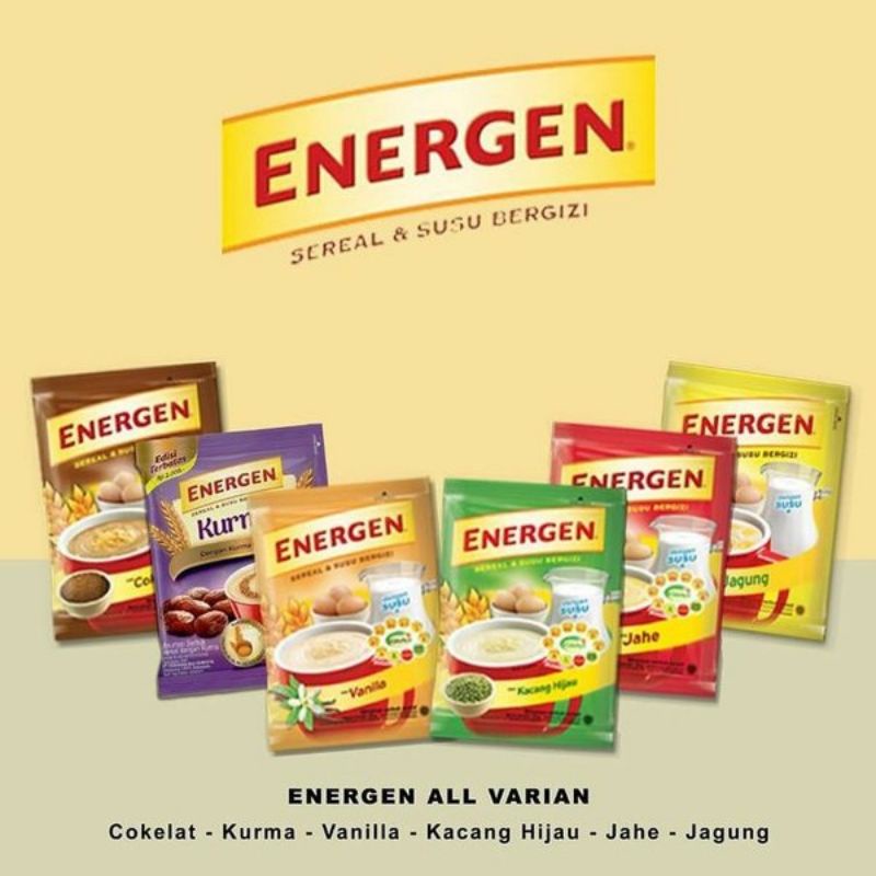 Jual Energen Sereal And Susu Bergizi Renceng 10 Sachet All Variant Shopee Indonesia 