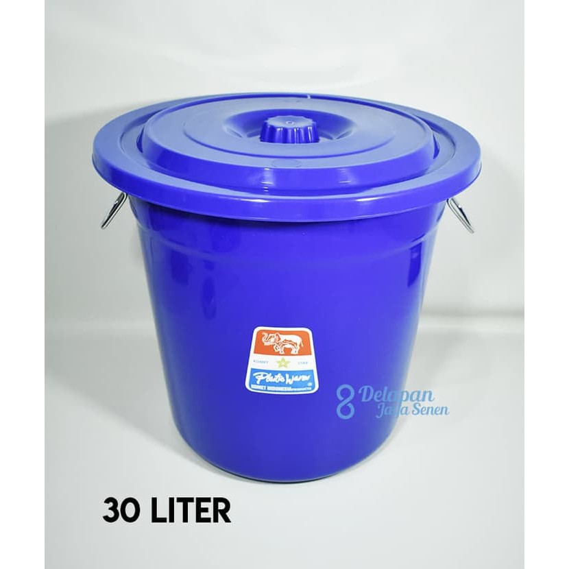 Jual Ember 30 Liter Ember Plastik Tutup Ember Komet Gojek Grab Shopee Indonesia 2933
