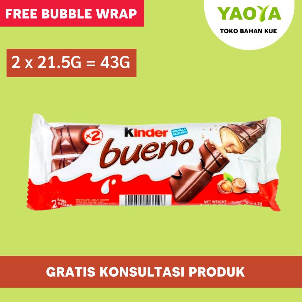 Jual KINDER BUENO T2 43G | Shopee Indonesia