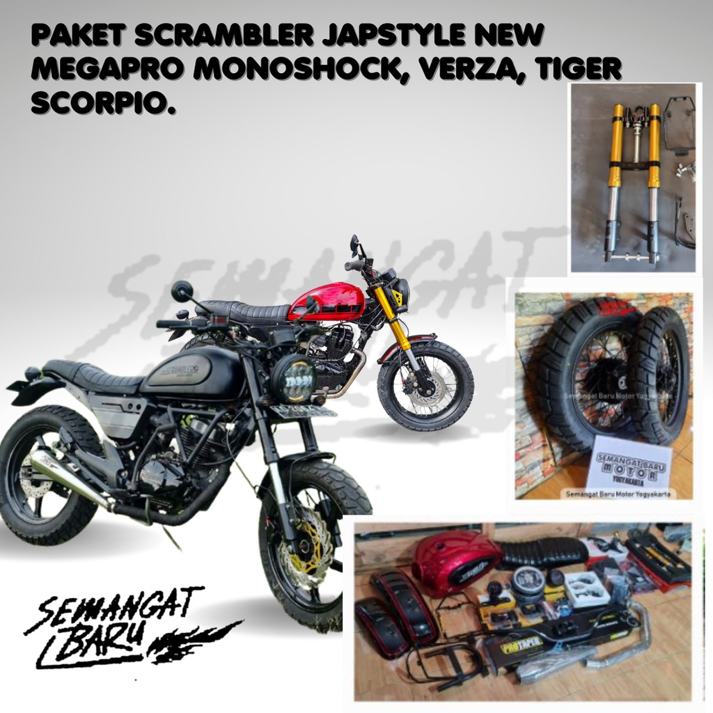 Jual motor scrambler 2025