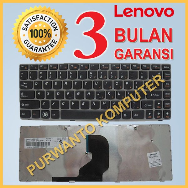 Jual Keyboard Keybord Kibord Kibod Kibot Laptop Notebook Lenovo Ideapad ...