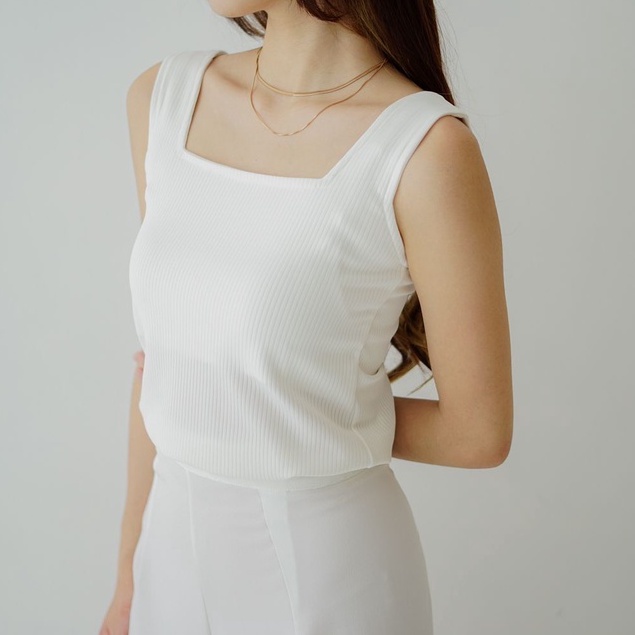OHOTORO Pin Tuck Camisole Top ounce 韓国