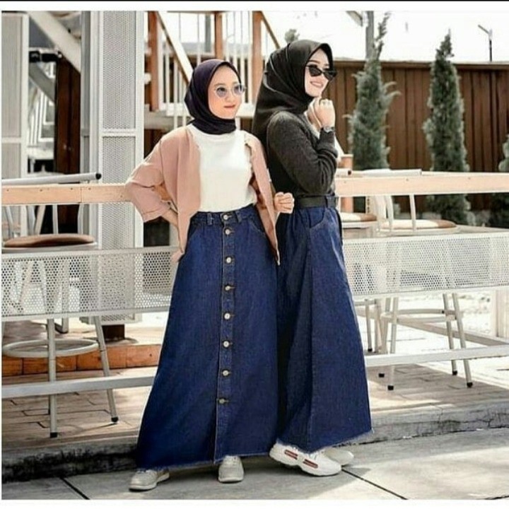 Jual ROK BUTTON RAWIS // ROK BUTTON JEANS RAWIS | Shopee Indonesia