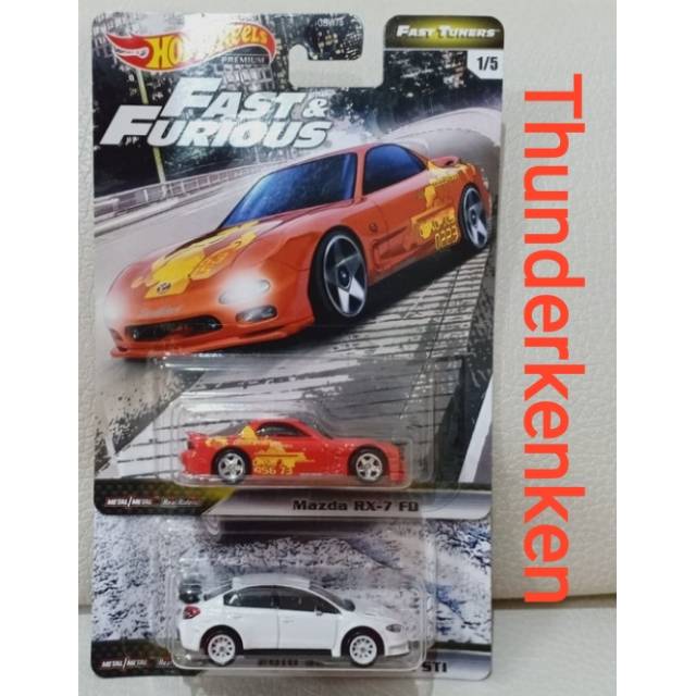 Jual Hot Wheels Fast Tuners Fast Furious Paket Mazda Rx7 Fd Subaru Wrx Sti Shopee Indonesia 4560