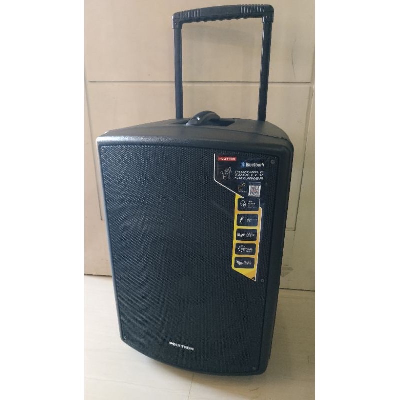 Jual Speaker Aktif Ampli Polytron Pas Pro 15f3 Portable 15 Inch Bonus