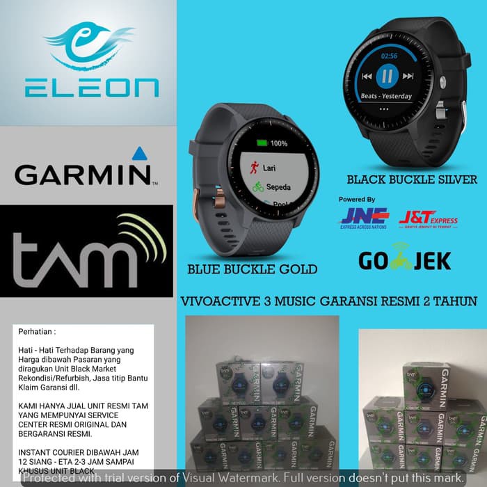 Jual garmin cheap vivoactive 3 music