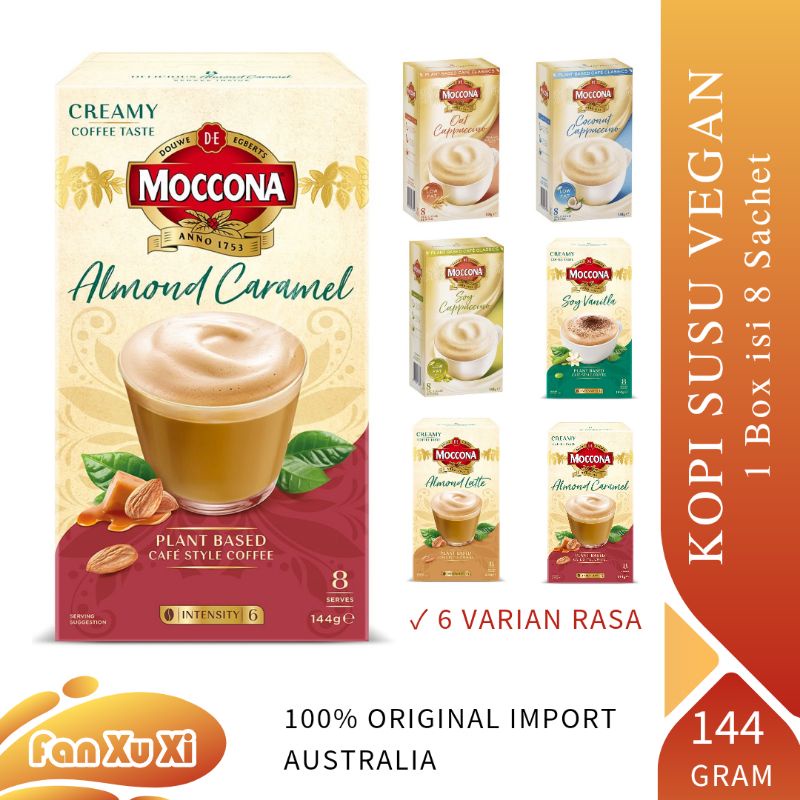 Jual MOCCONA PLANT BASED COFFEE + CAPPUCCINO + VEGAN + IMPORT ...