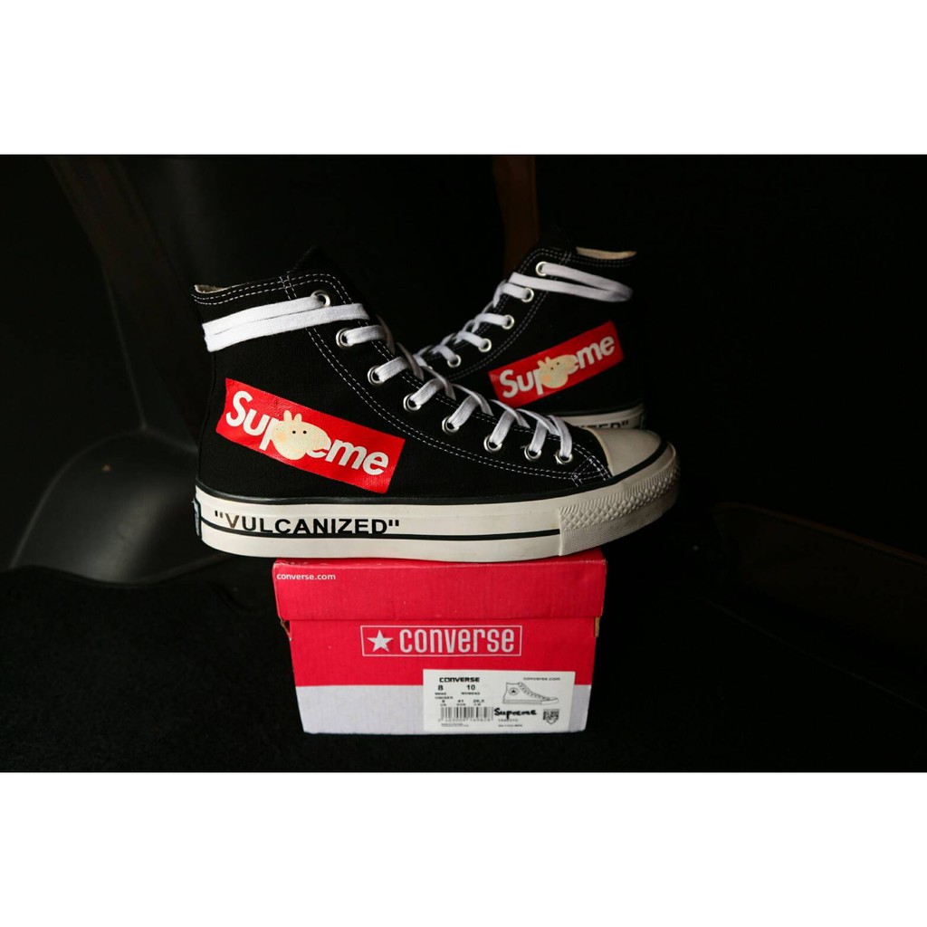 Supreme converse clearance shoes