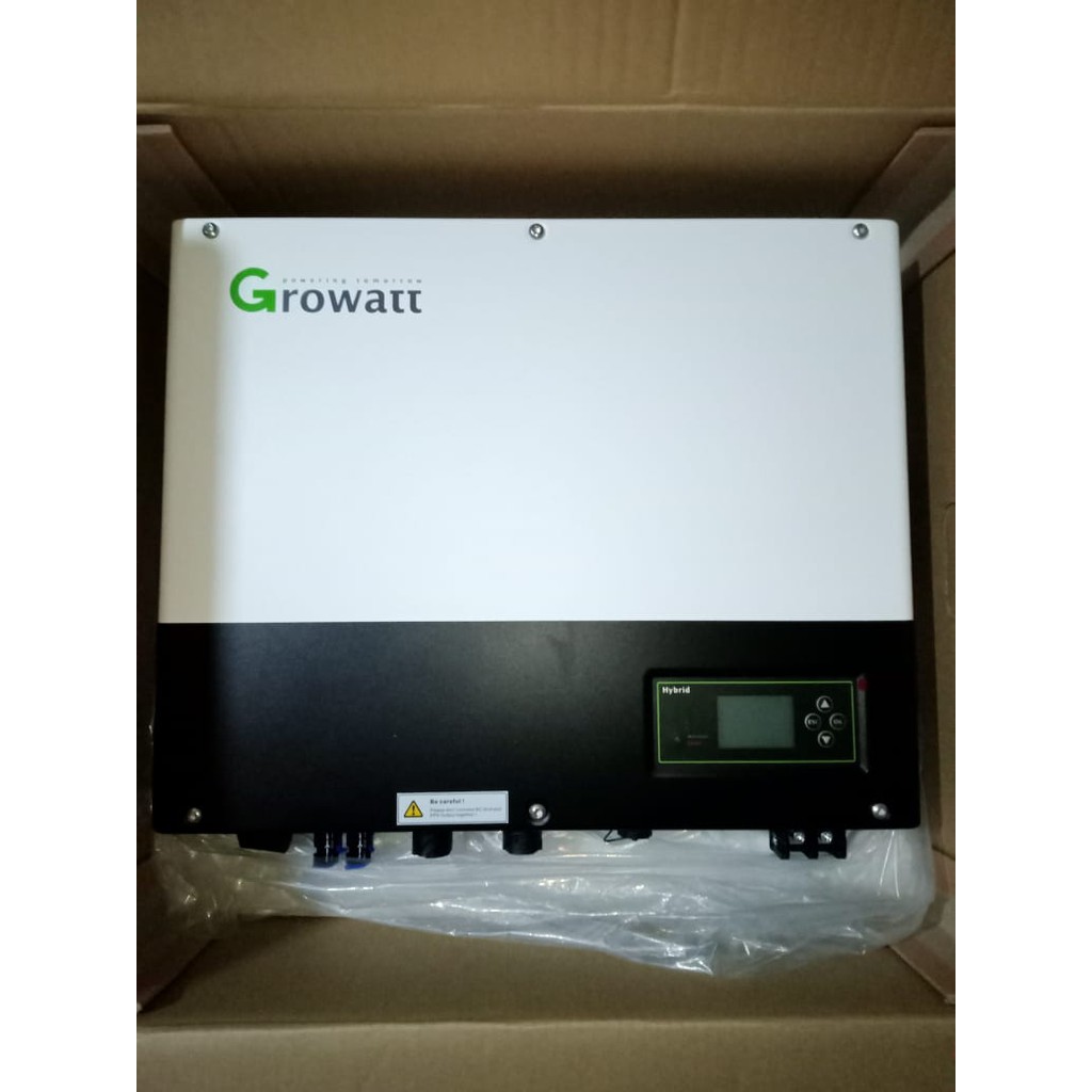 Jual GROWATT 3000W DC 48V SOLAR INVERTER HYBRID ONGRID 3KW SPH3000 ...