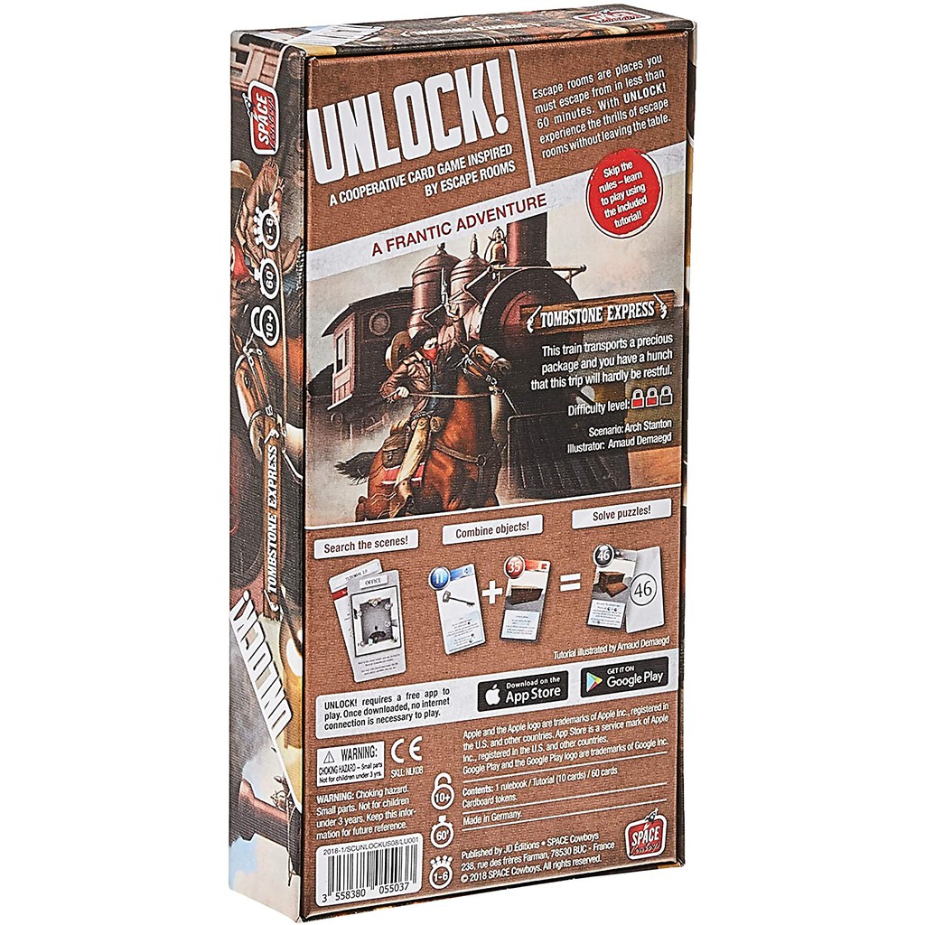 Jual UNLOCK! Tombstone Express Board Game Shopee Indonesia