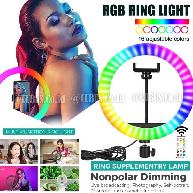 Jual Ring Light Rgb Costa Crl Cm Remote Control Tiktok Youtuber