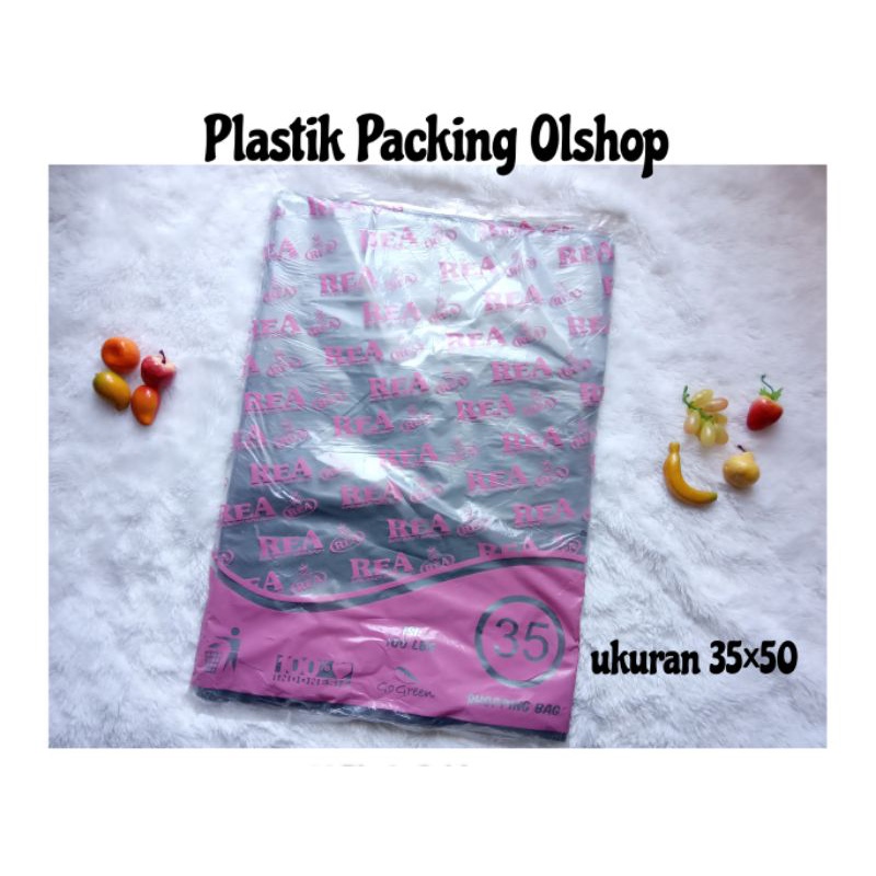 Jual Plastik Packing Olshop 35x50cm Isi 100 Rea Plastik Hd Plong Kantong Plastik Online Shop 8169