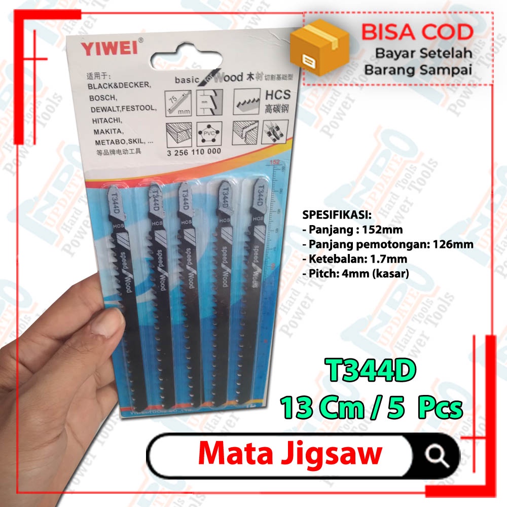 Jual Mata Jigsaw Gergaji Potong Kayu Pipa Pvc Hidroponik Recipro Saw