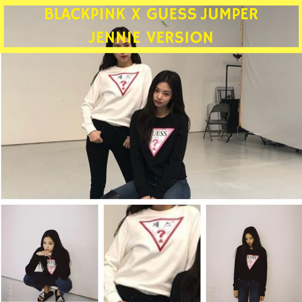 Blackpink hotsell x guess