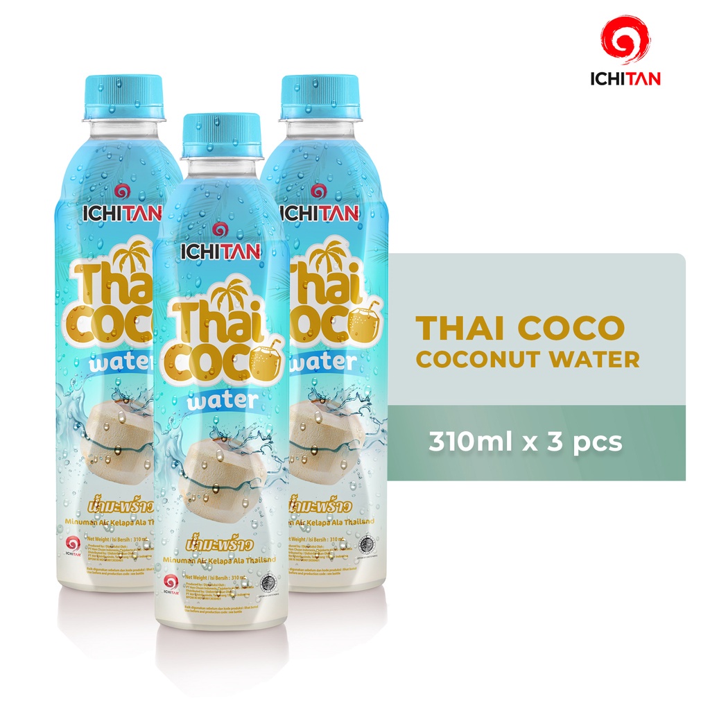 Jual Lobstar x Ichitan Thai Coconut Water 310ml Bundling 3 Shopee