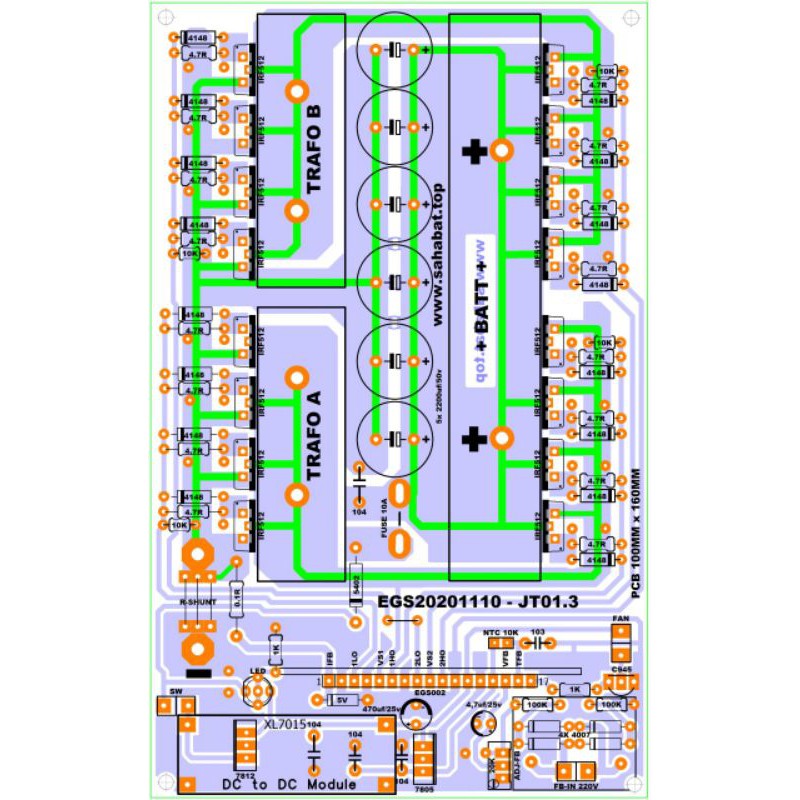 Jual PCB Inverter EGS 002 | Shopee Indonesia