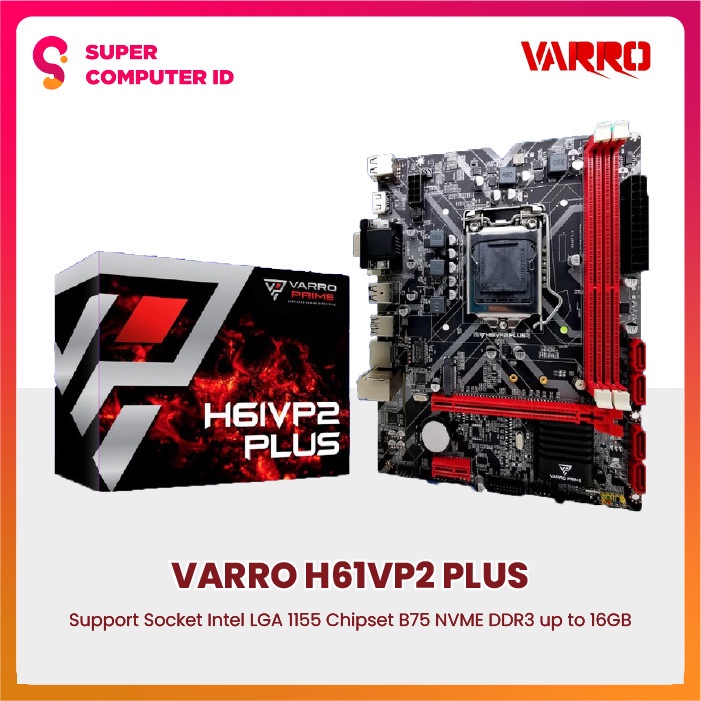 Jual Motherboard Varro H Vp Plus Promo Murah Shopee Indonesia