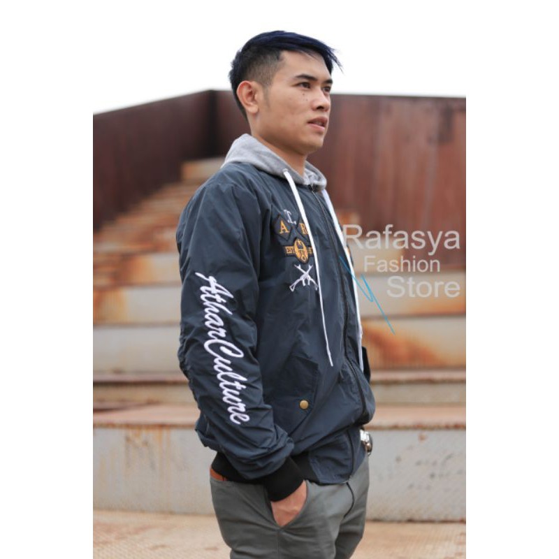 Jual JAKET BOMBER / JAKET PRIA (ONE SIZE) | Shopee Indonesia