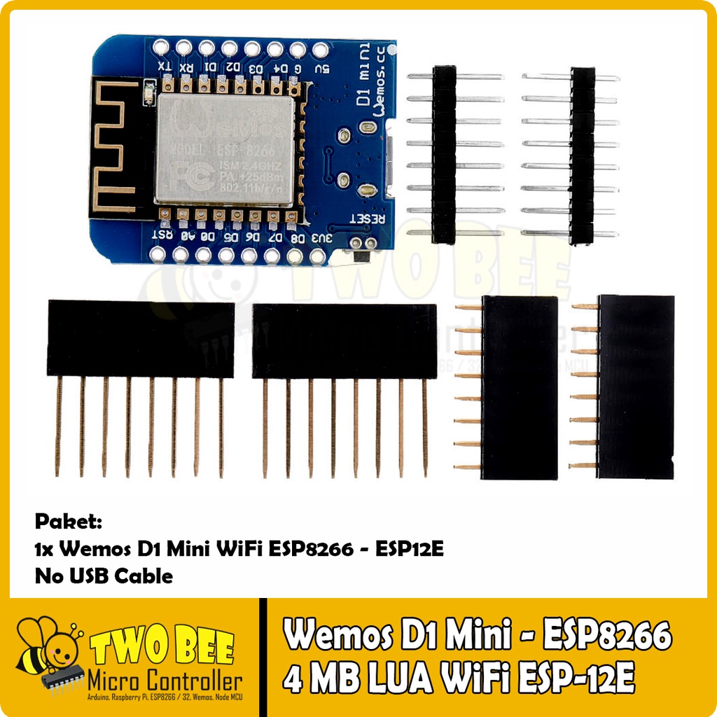 Jual WEMOS D1 MINI NODEMCU 4MB LUA WIFI IOT INTERNET ESP8266 ESP-12 E