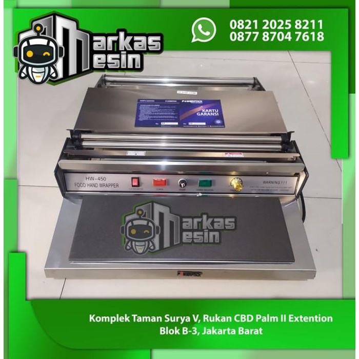 Jual Mesin Wrapping Buah Serbaguna Hand Wrapping Hw-450 Powerpack ...