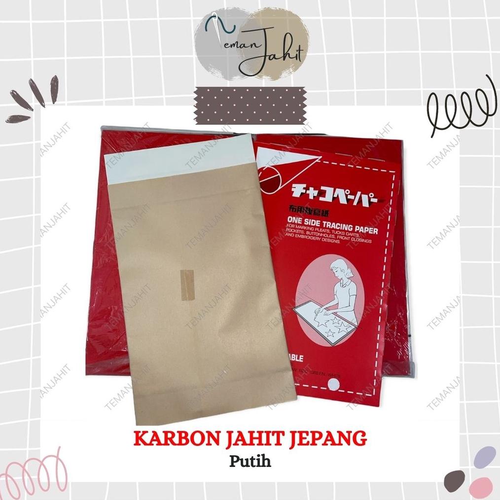 Jual Kertas Karbon Jahit Jepang Kertas Carbon Jepang 1 Pak Isi 100 Tracing Paper Shopee 