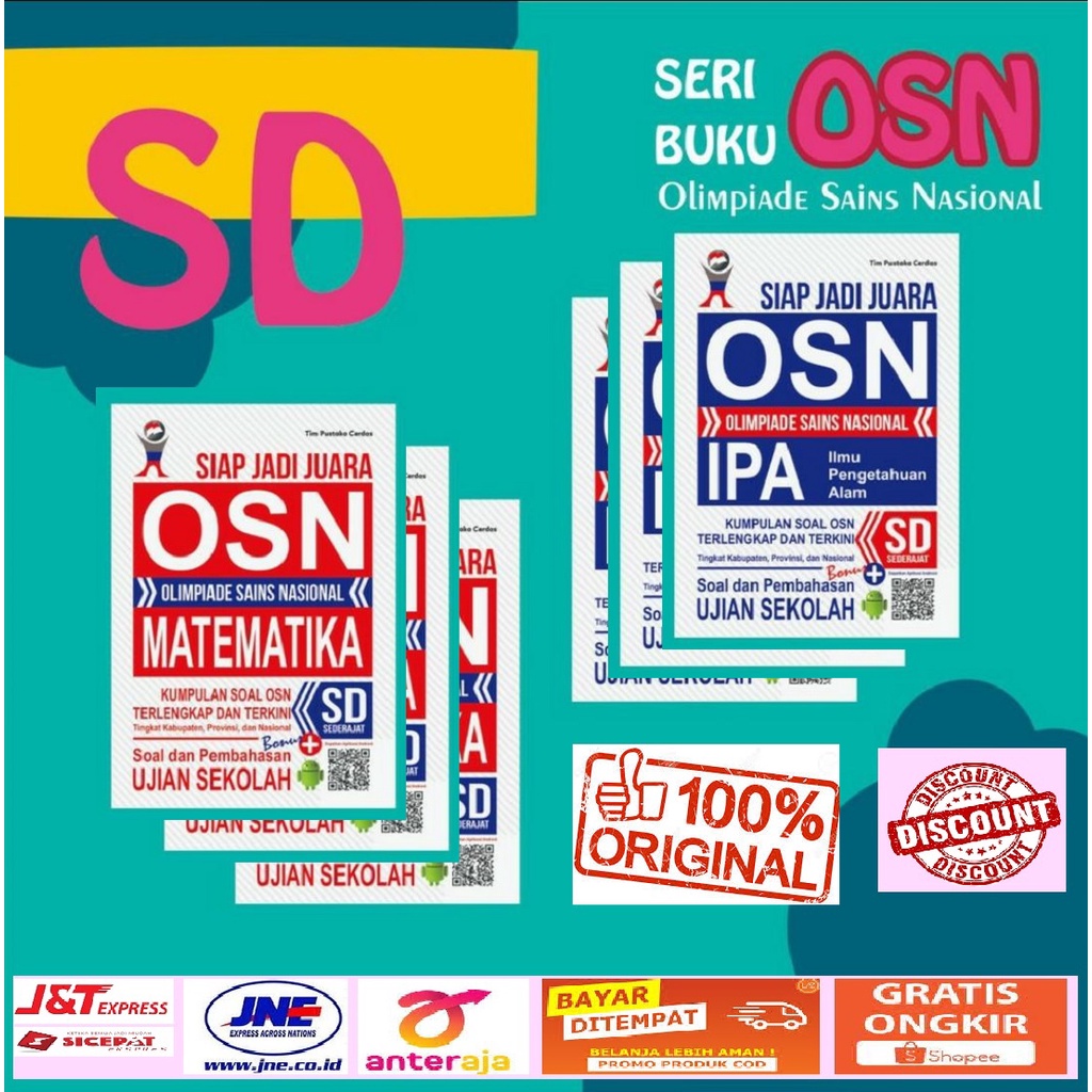 Jual Buku Olimpiade Sains Nasional Sd Buku Osn Sd Siap Jadi Juara Osn Sd Olimpiade Sains 3392