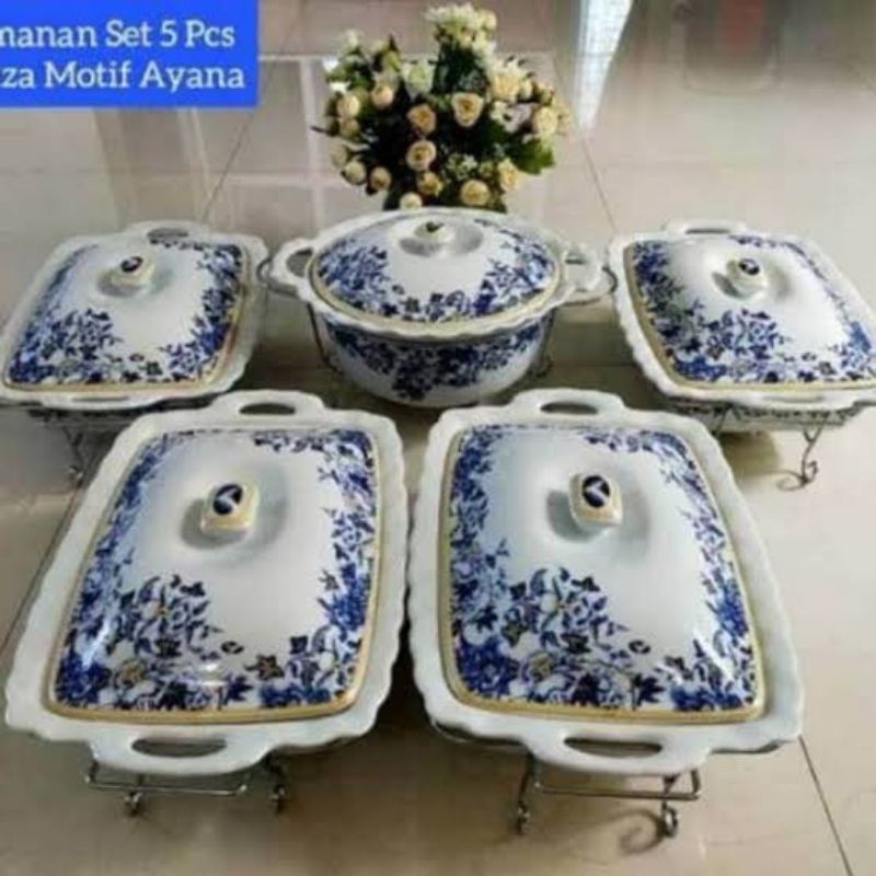 Jual Prasmanan Set Wadah Saji Vicenza Ayana | Shopee Indonesia