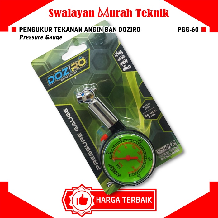 Jual Ukuran Angin Ban Mobil Motor Doziro Pgg Psi Tire Pressure