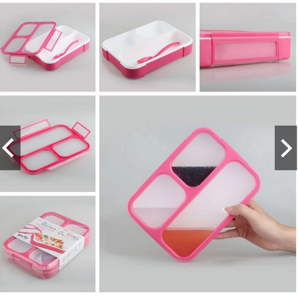 [UNIK88] Kotak Makan yooyee 3 sekat lunch box 579 | AutoStock