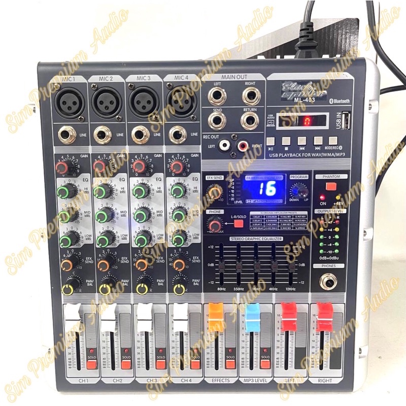 Jual POWER MIXER BLACKSPIDER ML403 1000 WATT ORIGINAL black spider ml ...
