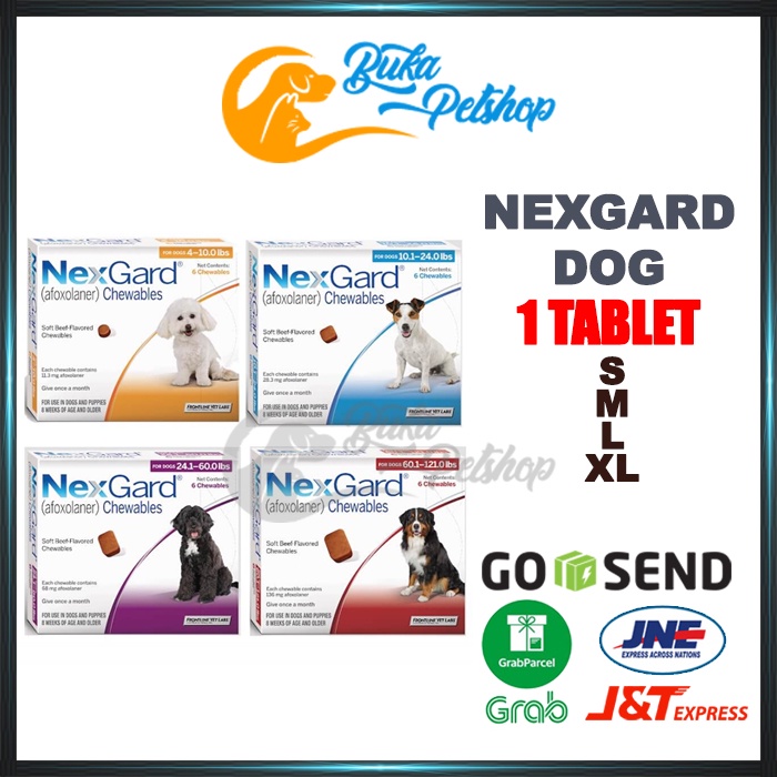 Jual Obat Kutu Anjing Dan Demodex Nexgard Kg Shopee Indonesia