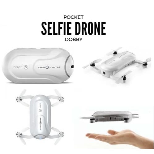 Jual Original Terbaik Zerotech Dobby Pocket Drone Paket lengkap