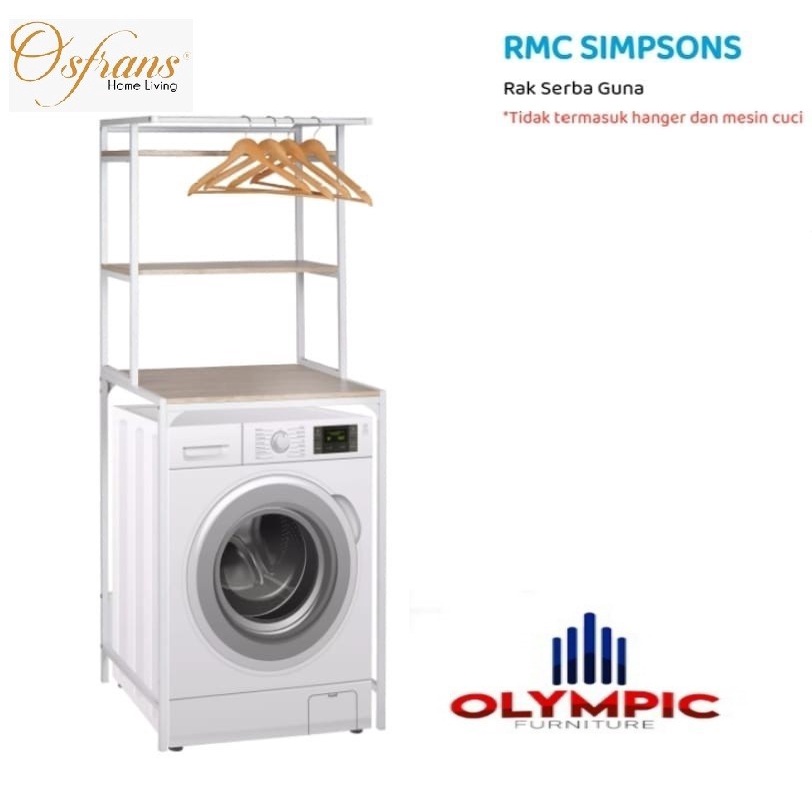Jual Rak Baju Mesin Cuci / Rak Laundry / RMC Simpsons | Shopee Indonesia