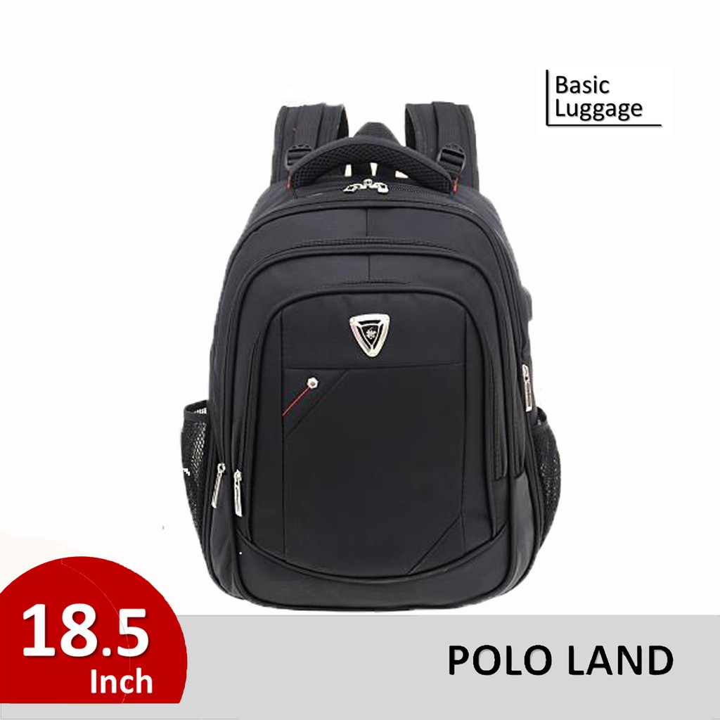 Jual Tas Ransel Polo Land 3318 E 18 5 inch Tas Laptop Tas Polo Tas sekolah Tas kuliah Tas backpack Shopee Indonesia