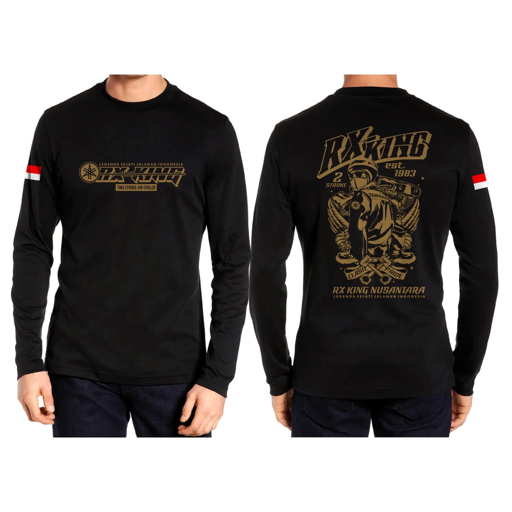 Jual kaos RX king terbaru nusantara bahan katun Combed sablon palstisol ...