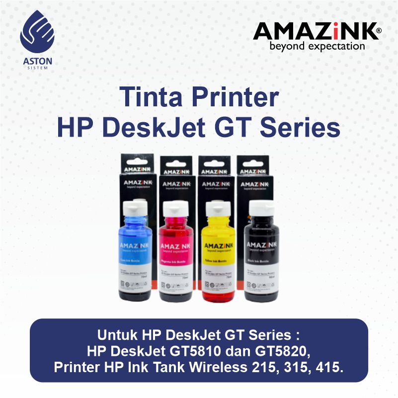 Jual Amazink Tinta Printer Hp Deskjet Gt Series Shopee Indonesia 