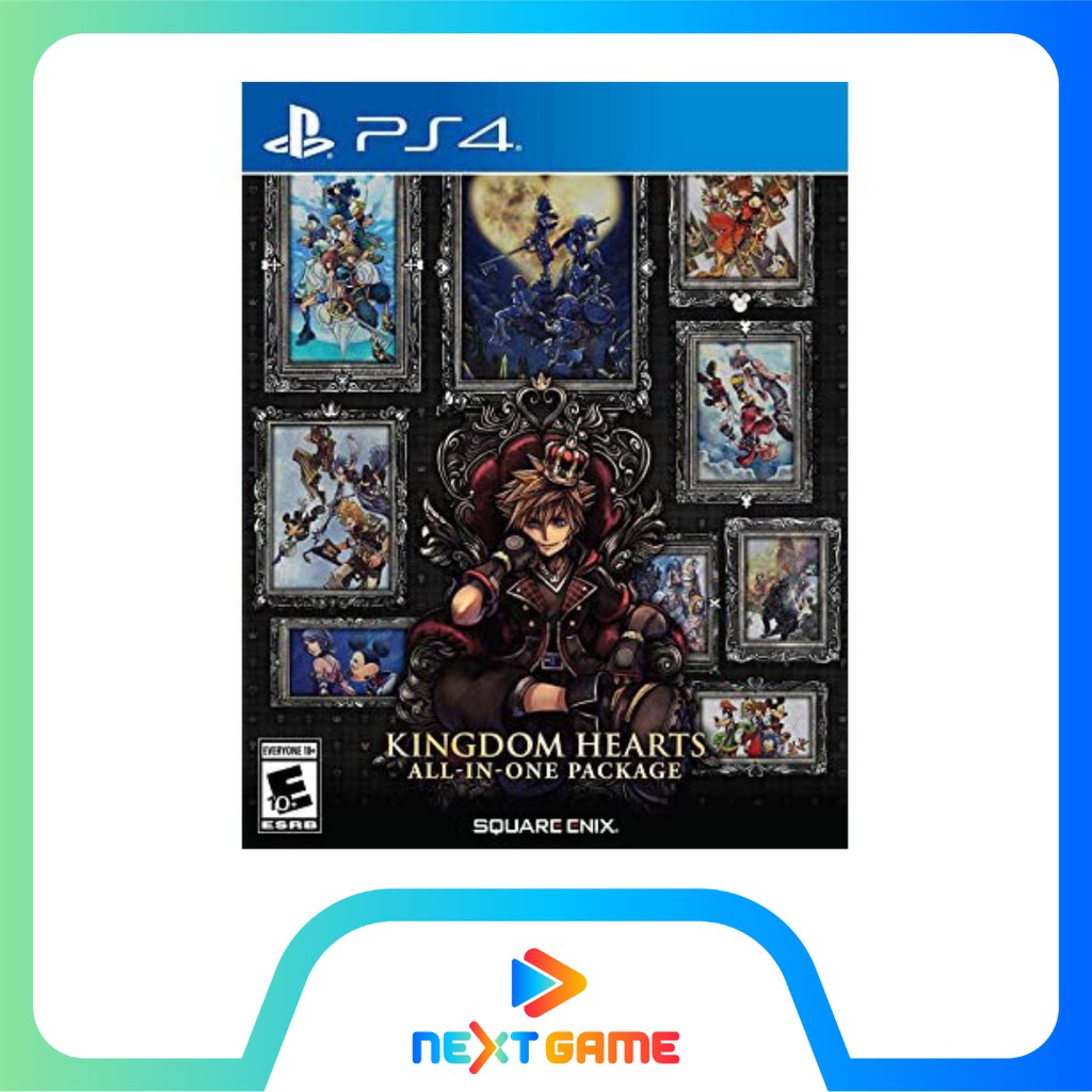 Kingdom Hearts: All-in-One Package – PS4 – NTSC U/C – 2020 Action RPG Special Edition