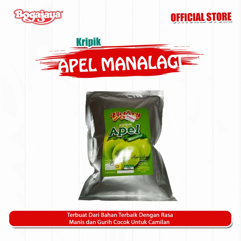 Jual Keripik Apel Manalagi 180 Gram Shopee Indonesia