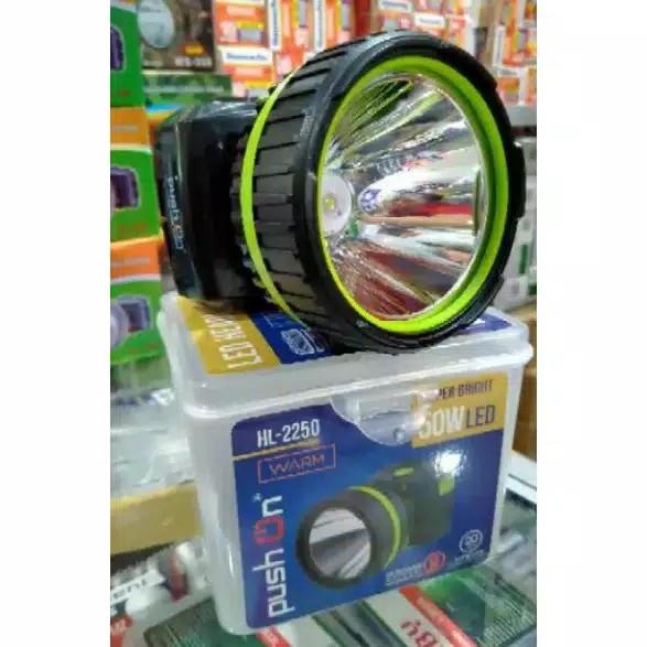 Jual Big Promo Terbaru Head | Senter Kepala Push On 2250 Daya 50 Watt ...