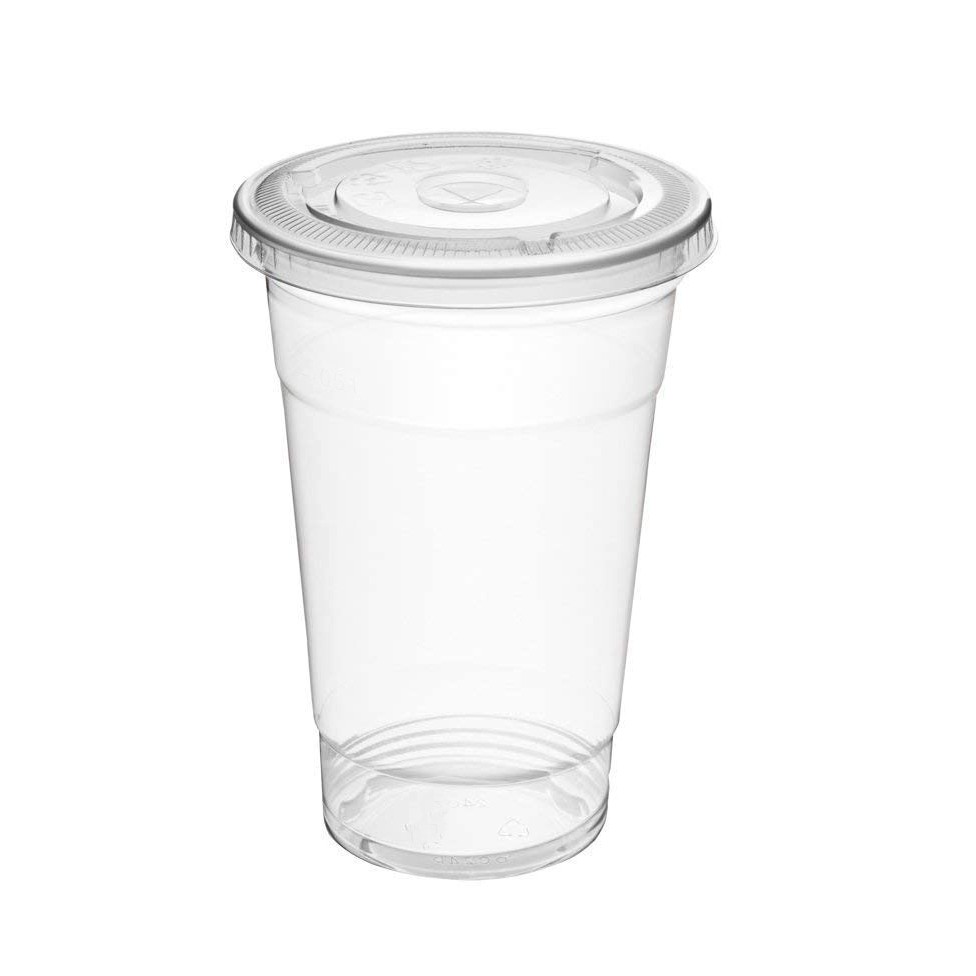 Jual 1 slop (50 pcs) Polycup Gelas Plastik / Plastic Cup 22 oz / 660 ml ...