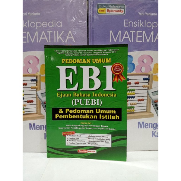 Jual Buku Pedoman Umum Ebi Ejaan Bahasa Indonesia Puebi Shopee Indonesia