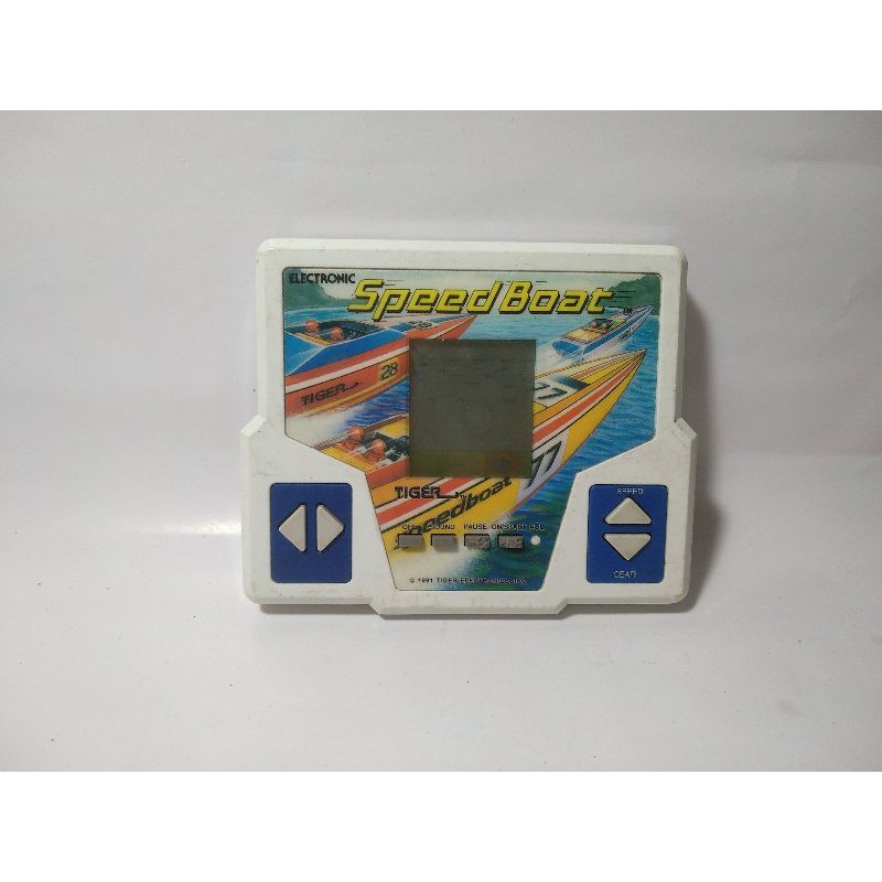 Jual Game Watch Gimbot Gamebot Speed Boat Kapal 1991 Tiger Electronics ...