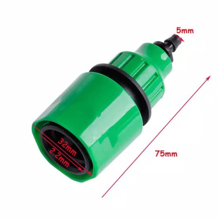 Jual RKY Adapter quick konektor pipa ke selang micro selang pu RKY ...