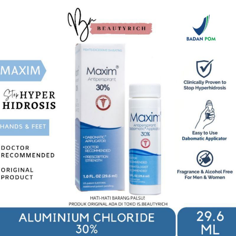 Jual Maxim Antiperspirant 30 Tangan & Kaki (Dabomatic) untuk