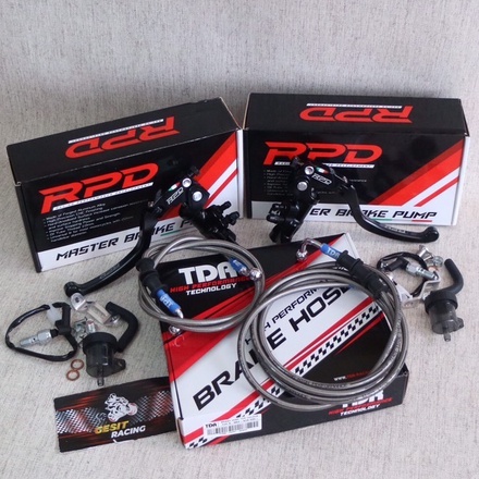 Jual Promo Paket Selang Rem-Master Rem Nmax Non Abs Silver Rpd Genesis ...