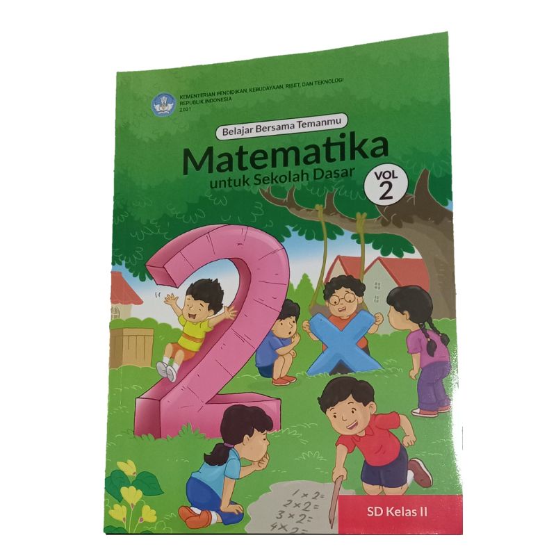 Jual Buku Kurikulum Merdeka Matematika Kelas 2 SD Vol 1 / Vol 2 ...